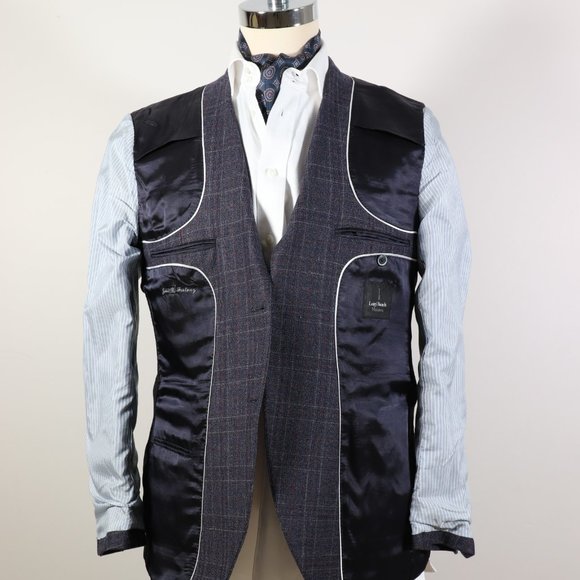Luigi Bianchi Mantova Sport Jacket 42R/52 Virgin Wool Slim Fit. Made in Italy. - Picture 6 of 10